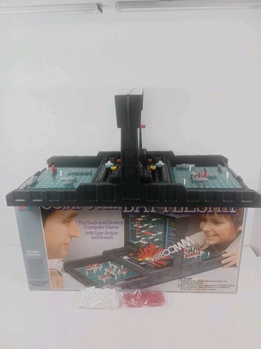 Vintage computer battleships - vintage,