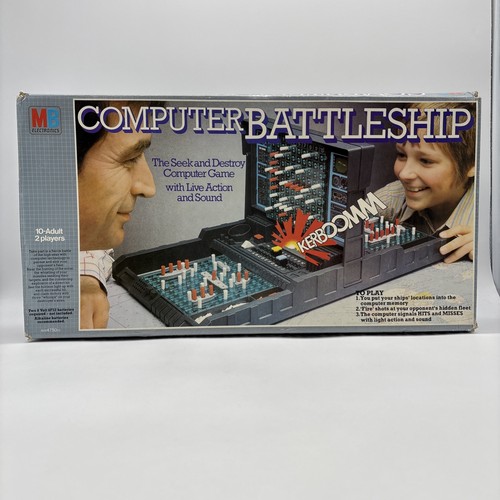 Vintage computer battleship - vintage,