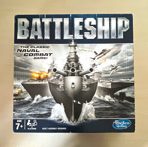Hasbro battleship board game - board,