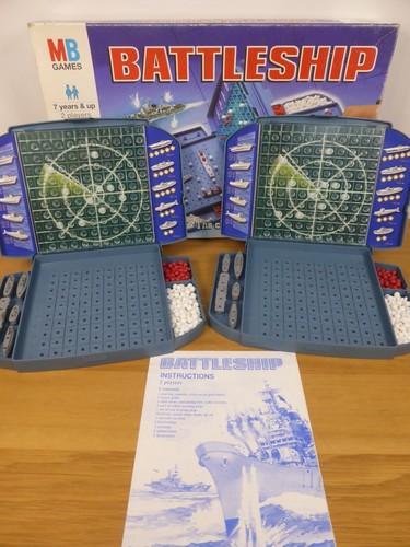 Vintage battleships board game - battleships,