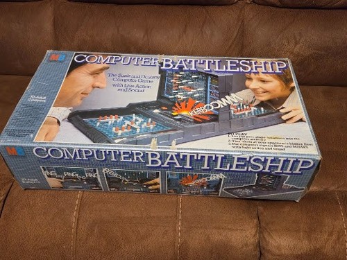 Vintage computer battleship - vintage,